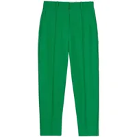3.1 phillip lim pantalon droit à taille haute - vert