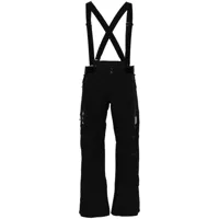 burton pantalon de ski daybeacon 3l à patch logo - noir