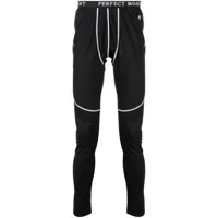 perfect moment legging thermal à taille logo - noir