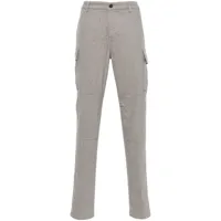 eleventy pantalon droit à poches cargo - gris
