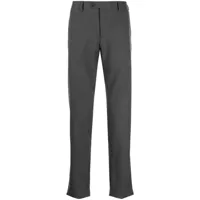 lardini pantalon de costume à plis marqués - gris