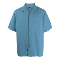 maharishi chemise à poche poitrine - bleu