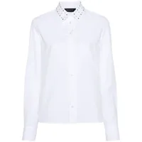 fabiana filippi chemise à détails de clous - blanc
