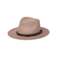 brunello cucinelli chapeau à design tressé - marron