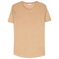orlebar brown t-shirt en lin - tons neutres
