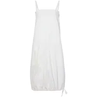 proenza schouler robe emilia à design portefeuille - blanc