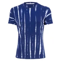 proenza schouler white label t-shirt finley à rayures - bleu