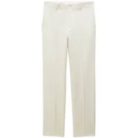 filippa k pantalon de costume à coupe droite - blanc
