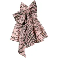 zimmermann robe courte matchmaker à nœud oversize - rose