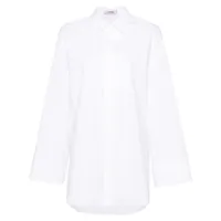 dorothee schumacher chemise oversize à broderies - blanc