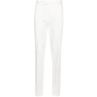 lardini pantalon de costume à pinces - blanc