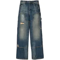 marc jacobs jean ample grunge oversize - bleu