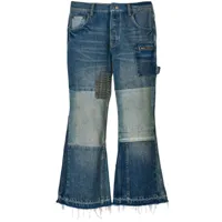 marc jacobs jean à coupe évasée - bleu