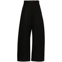 studio nicholson pantalon à coupe ample - noir