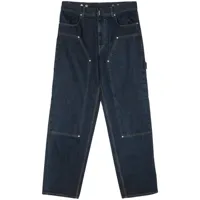 givenchy jean ample à design multi-poches - bleu