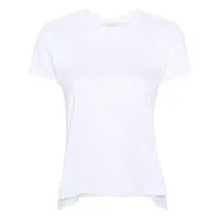 viktor & rolf t-shirt volant à design asymétrique - blanc