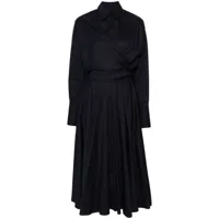 viktor & rolf robe courte à design portefeuille - bleu