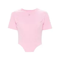 giuseppe di morabito chemise à design superposé - rose