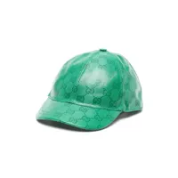 gucci kids casquette à motif gg supreme - vert