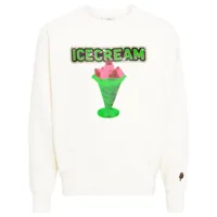 icecream sweat en coton à logo imprimé - tons neutres