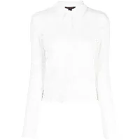 louis vuitton pre-owned chemise à manches longues (années 2000) - blanc