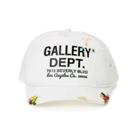 gallery dept. casquette à logo imprimé - blanc