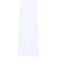 rosetta getty pantalon à coupe ample - blanc