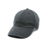 givenchy casquette à logo embossé 4g - noir