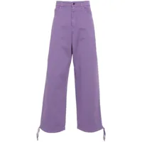 société anonyme pantalon fabien à coupe droite - violet
