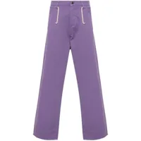 société anonyme pantalon giant à coupe droite - violet