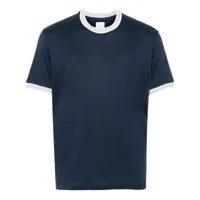 eleventy t-shirt en coton à rayures - bleu