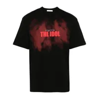 ih nom uh nit t-shirt imprimé the idol - noir