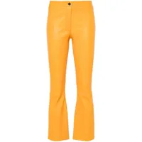 arma pantalon lively à coupe évasée - orange