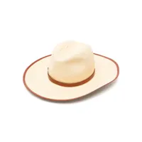 chloé chapeau panama marcie - tons neutres