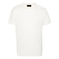 roberto collina t-shirt en coton à col rond - blanc