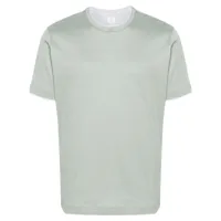 eleventy t-shirt en coton à design superposé - vert