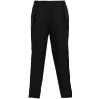 briglia 1949 pantalon à détails plissés - noir