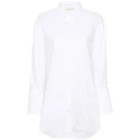 twinset chemise à poignets détachables - blanc