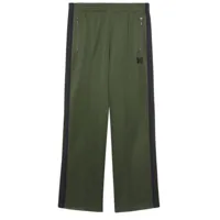 needles pantalon de jogging à logo brodé - vert