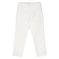 eleventy kids pantalon chino en sergé - blanc