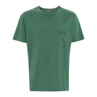 barena t-shirt en coton à poche plaquée - vert