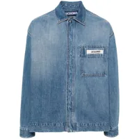 jacquemus chemise en jean la chemise de nîmes - bleu