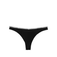 ermanno scervino chain-detail bikini bottoms - noir