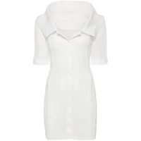 jacquemus robe la mini robe manta - blanc