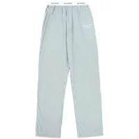 sporty & rich pantalon de pyjama faubourg - vert