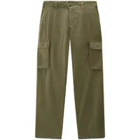 woolrich pantalon droit à poches cargo - vert
