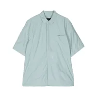 juun.j short-sleeve shirt - bleu