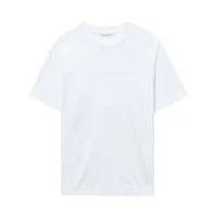 john elliott t-shirt à design chiné - blanc