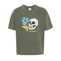 alchemist t-shirt en coton à imprimé graphique - vert
