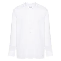 tagliatore chemise brodée en lin - blanc